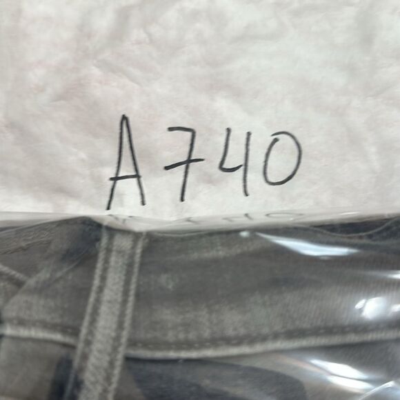 ARTICLES OF SOCIETY LONDON HIGH RISE CROP DODGEVILLE PANTS JEANS 26 GRAY - Picture 14 of 14